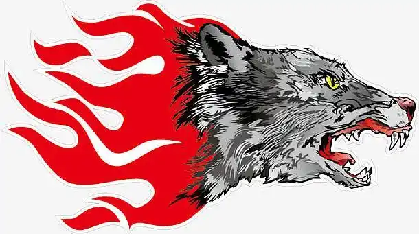 狼创意素材_狼创意图片元素-觅元素