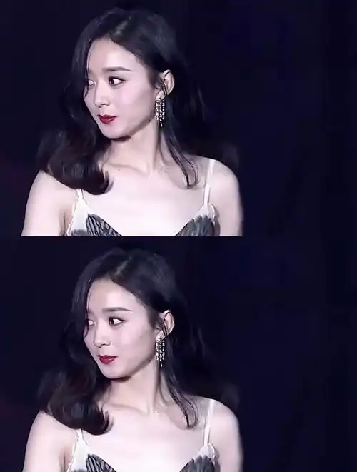 女神赵丽颖,当年眼睛发炎用头发遮住了半张脸,却惊艳全场!