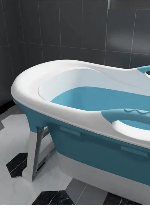 稻草熊泡澡桶大人可折叠全身家用浴缸洗澡桶儿童浴桶沐浴洗澡盆神器