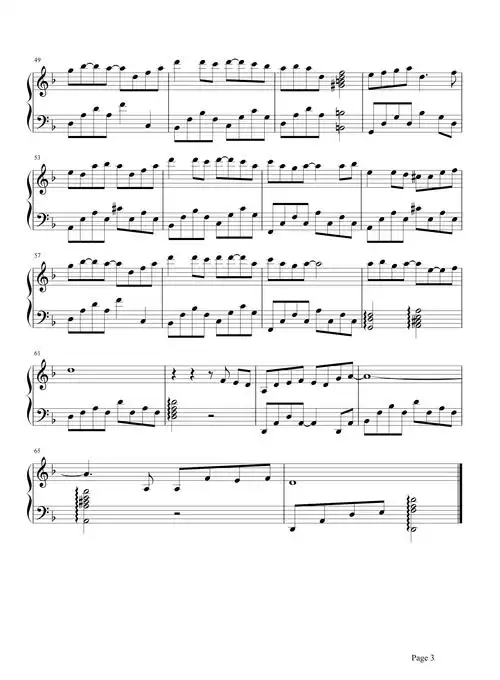 借钢琴谱 毛不易-借一方乐土让他容身 借他平凡一生-简谱网