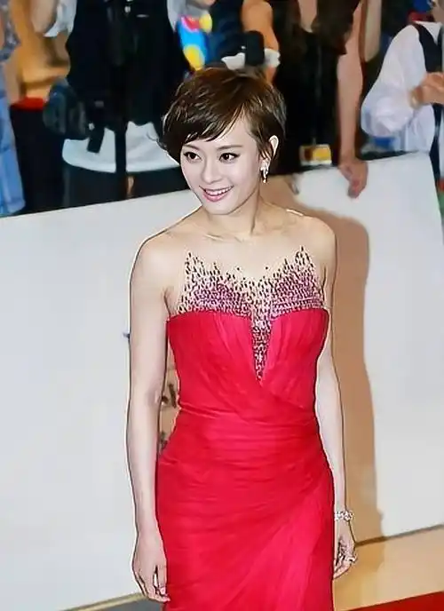 孙俪这次终于不再低调身穿粉红色礼服,曲线美尽收眼底_衣服_一个人