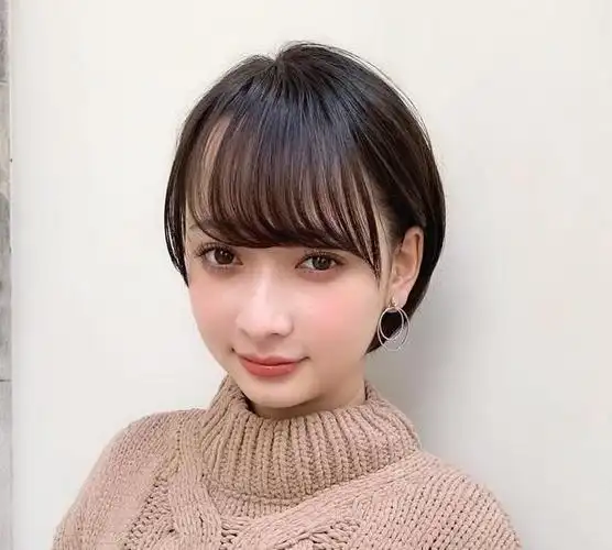 圆脸适合的短发,圆脸适合短发吗?图3