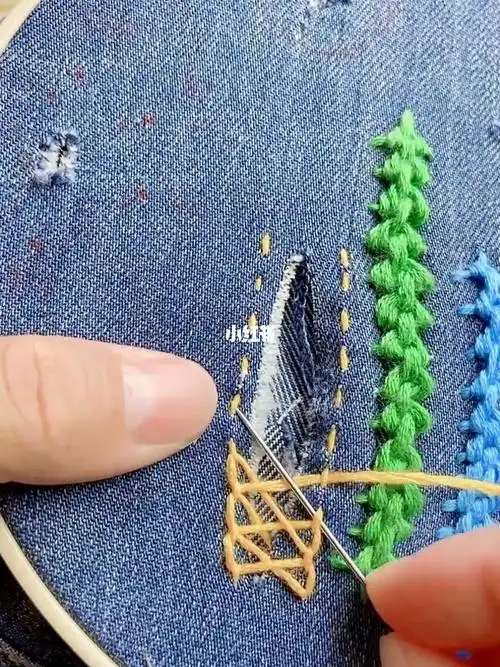 补洞针法小妙招