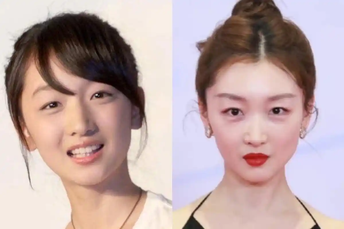 18岁和31岁的周冬雨对比图 看看左右面部有哪些变化?  #面部是真相