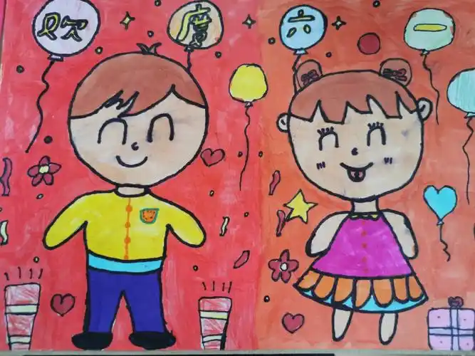 三年级下册美术快乐的节日