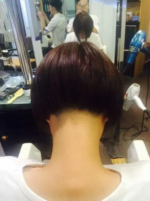 后脑勺有那么短