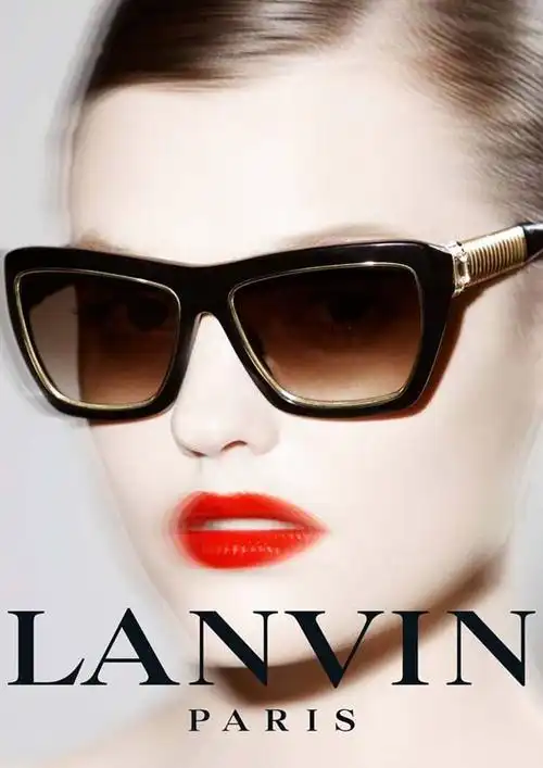 montana cox 演绎2013春夏lanvin 眼镜广告