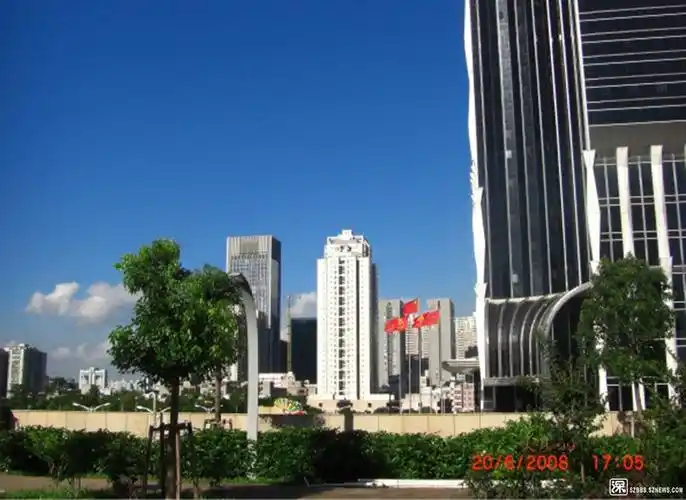 十年前的深圳市民中心广场-2008.6.20