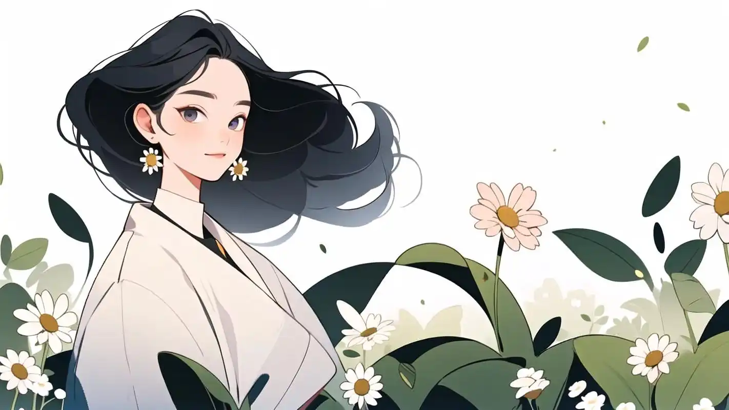 小雏菊ins风壁纸,打造清新桌面 想要给电脑桌面换上一款清新脱俗的