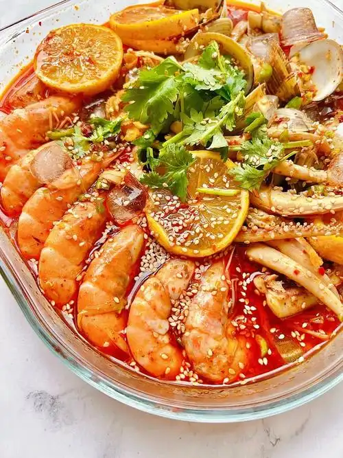 捞汁小海鲜的做法