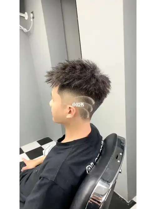 绵阳男士理发店barbershop  #前刺发型  #摩根烫