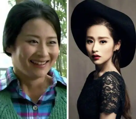 明星减肥前后对比管住嘴迈开腿颖儿瘦身后穿镂空裙粗腿变细腿