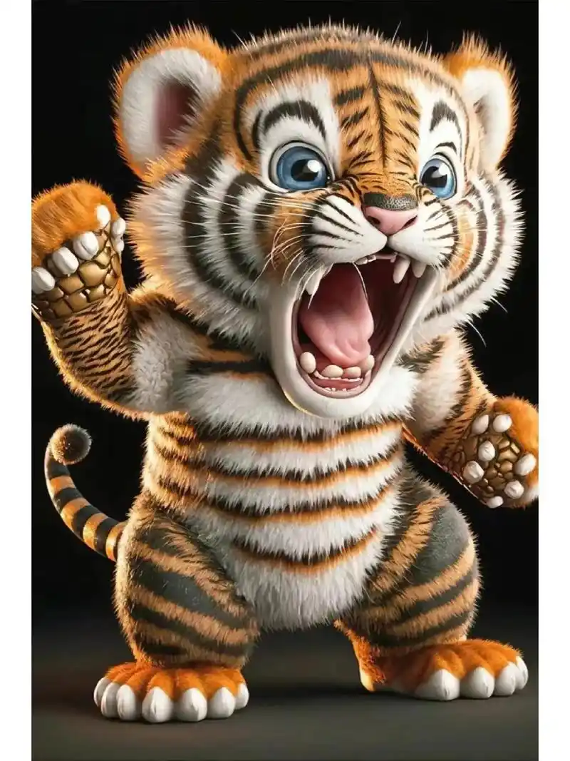 浩然正气 心情烦躁时多看看老虎的图片,身弱之人可以用做壁纸每日看看