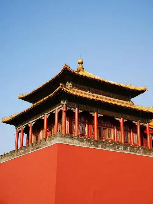 秋天里一副唯美的画—故宫