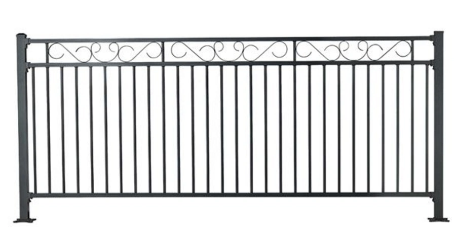 由不同的材料,通过一些配件,不锈钢螺丝等组装成的护栏,材质都是锌钢