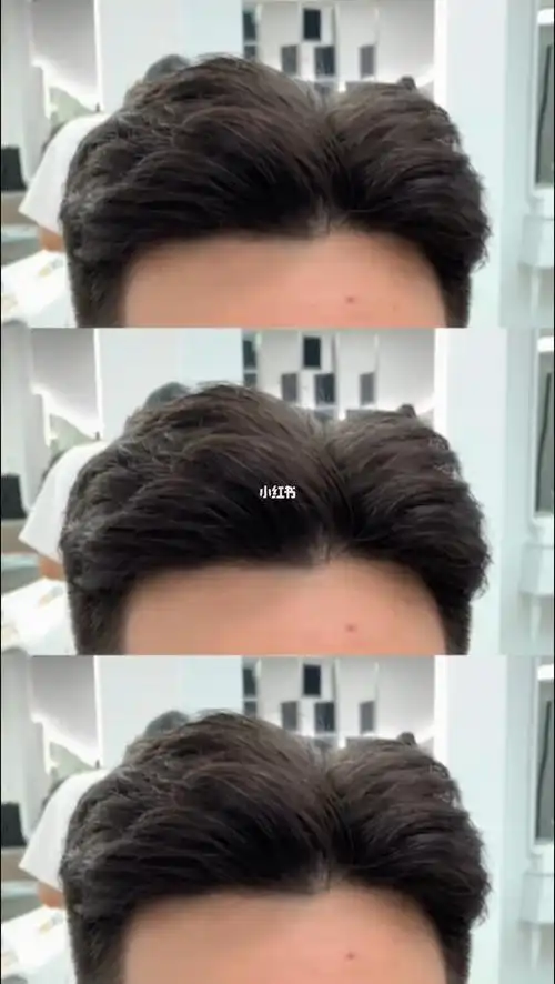 商务轻熟风二八背头