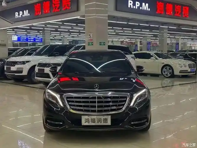 16年6月奔驰s400迈巴赫最贵的黑色内饰挑剔顾客来一