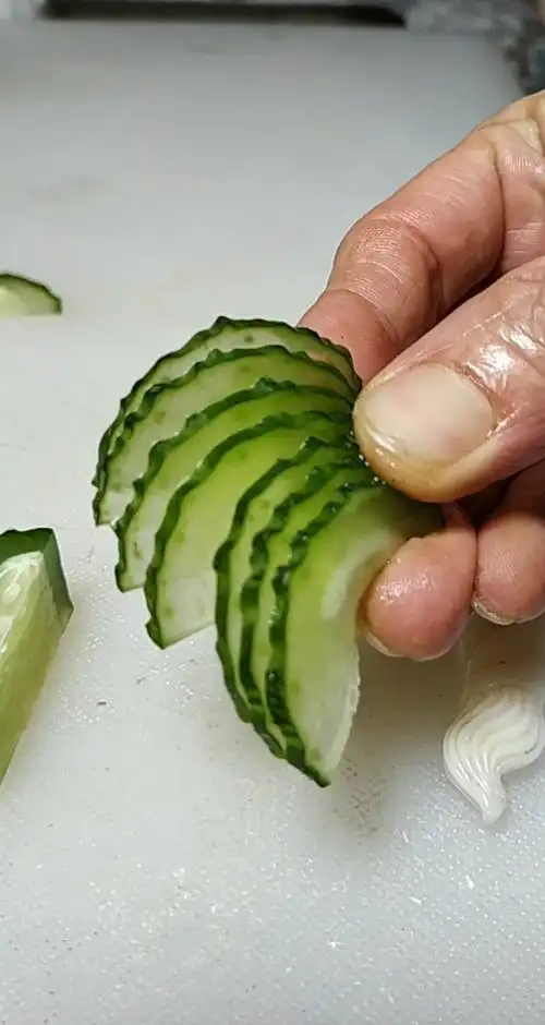 这是高手#黄瓜最简单切法