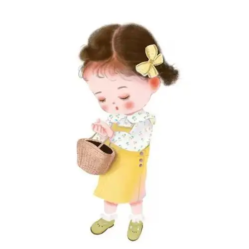 无敌小可爱,卡通女孩头像