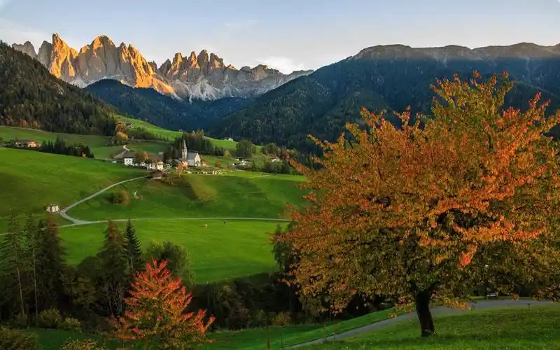 唯美护眼田园风光图片电脑壁纸-风景壁纸-壁纸下载-美桌网