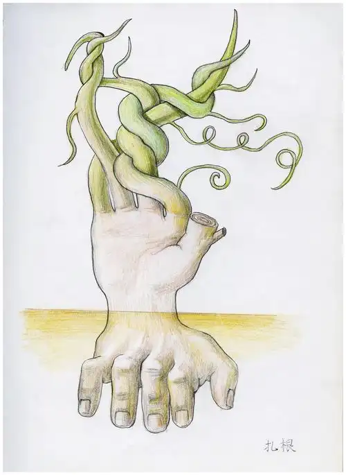 创意联想之《手的异形》|平面|图案|harport - 原创作品 - 站酷