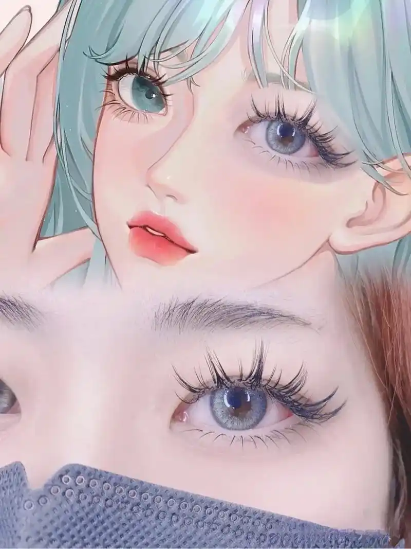 漫画款美睫过年三件套你准备好了没#同城好店推荐 #人气美甲 - 抖音