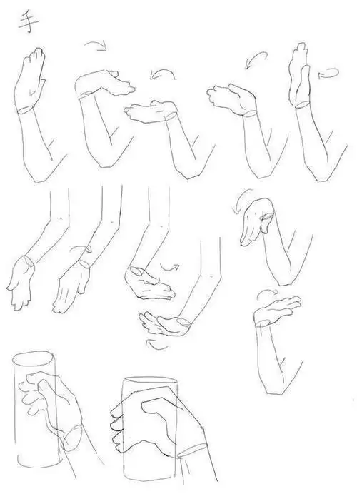 推荐绘画新手怎么画人体侧身