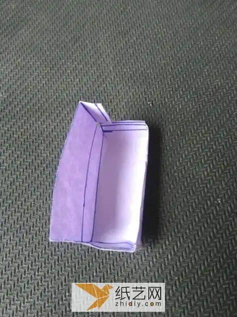 简单折纸文具盒的制作图解教程 手工自制铅笔盒的做法