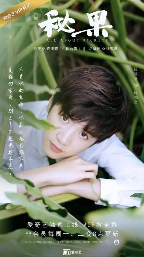 电视剧网剧《秘果》剧照 陈哲远饰段柏文 李兰迪饰于池子 刘剑羽饰冯