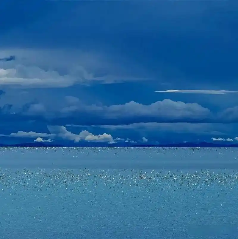 天空爱好者摄影碧海蓝天风景  天空如洗,蔚蓝如碧.