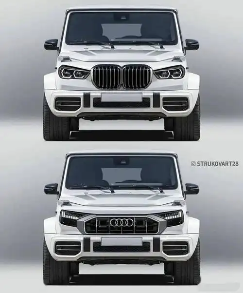 奥迪版g500构想图曝光网友不怕被奔驰笑话