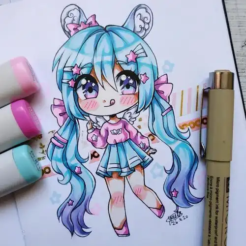 马克笔动漫手绘人物有哪些画法教程?