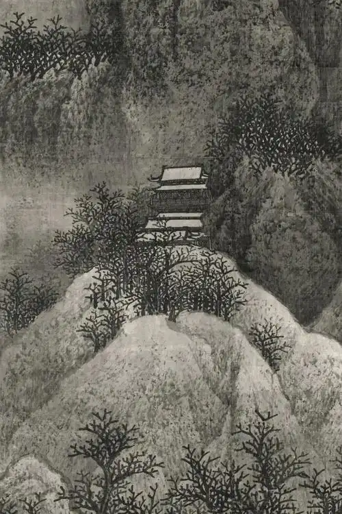 欣赏宋范宽的雪景寒林图