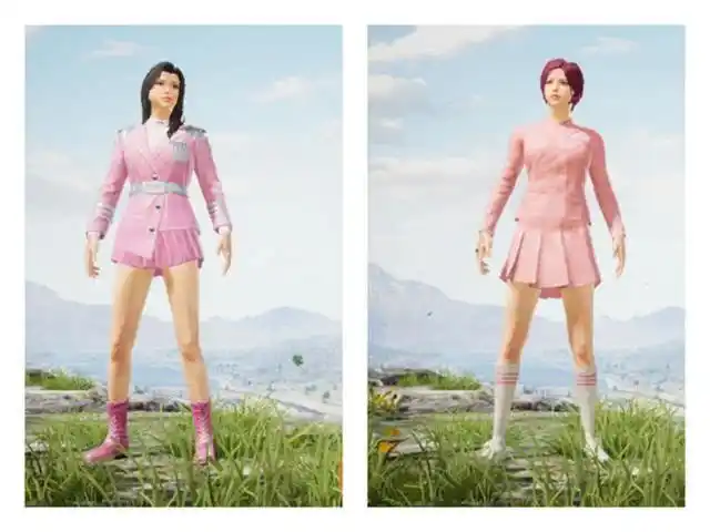 和平精英:火箭少女101套装大对比,新旧服装哪款是你的最爱?