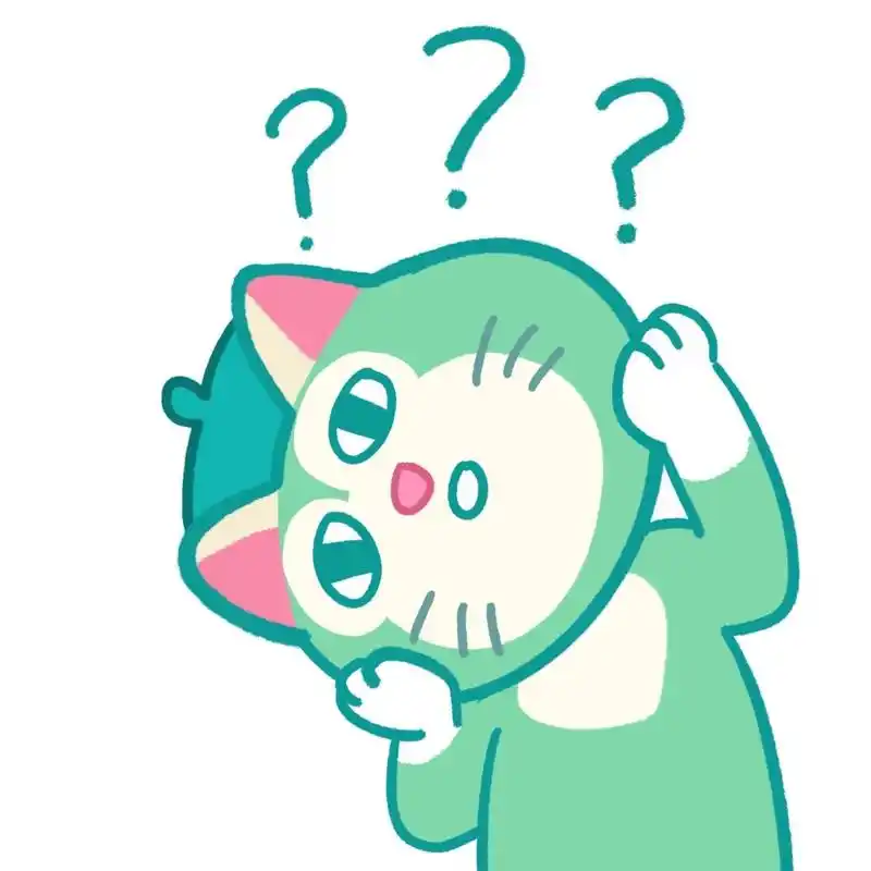 【达菲和小伙伴们歪头问号表情包71】 97灵感来自图7的兔子表情包