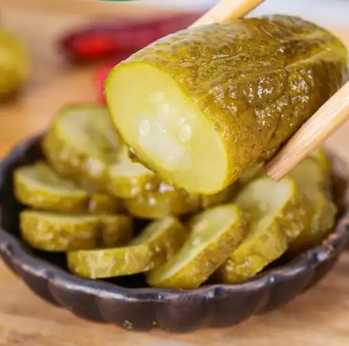 乳酸黄瓜俄罗斯式罐头原装腌小酸青瓜正西餐配菜670俄式酸黄瓜330g