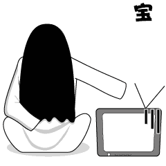 萌萌的贞子这个贞子很可爱