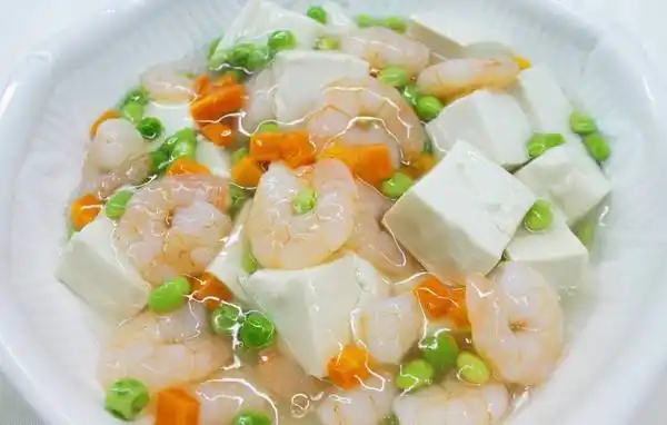 虾仁豆腐——益气补虚补脾胃