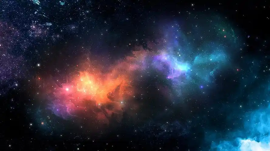 4k宇宙星云星星穿梭视频背景ae模板宇宙星空背景