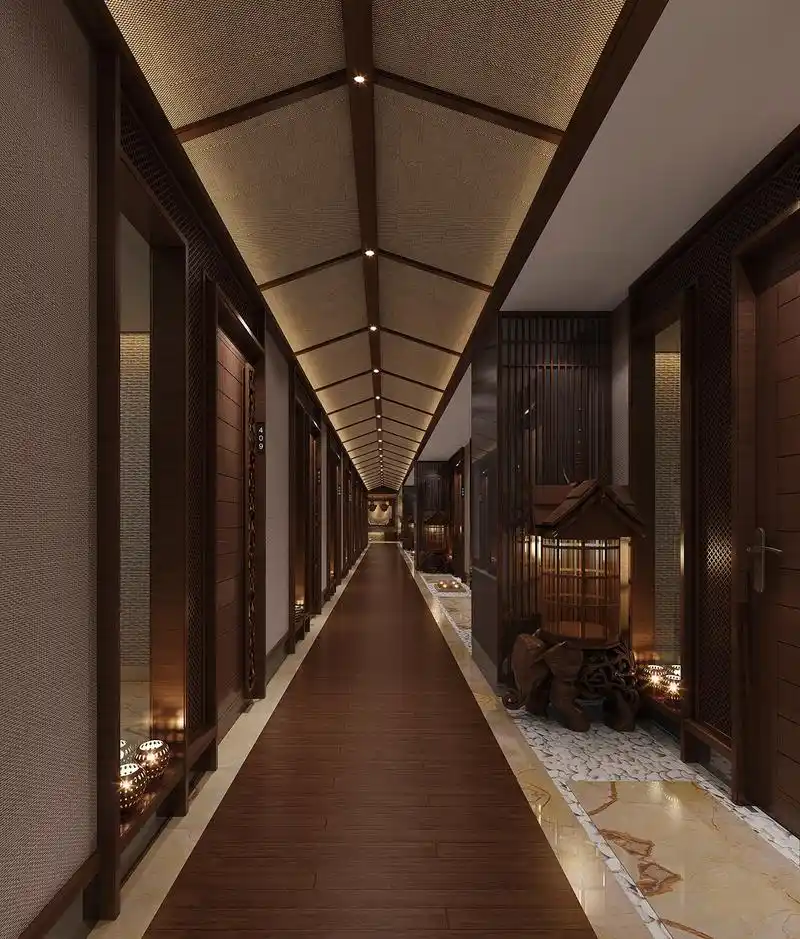 东南亚风格水疗会所装修效果图