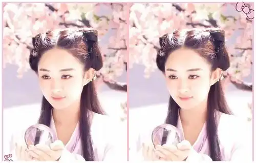 古装剧中"双丫髻"装扮,杨幂第8,赵丽颖第7,第一堪称经典