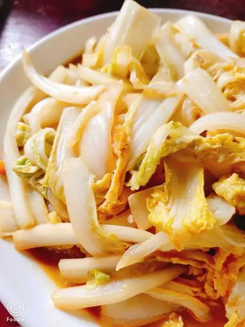 莉莉闪做的蛋黄娃娃菜