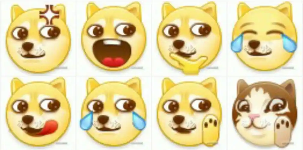 神烦狗表情,喜欢可自截