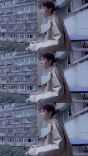 王俊凯撩人系列三宫格壁纸小螃蟹快签收