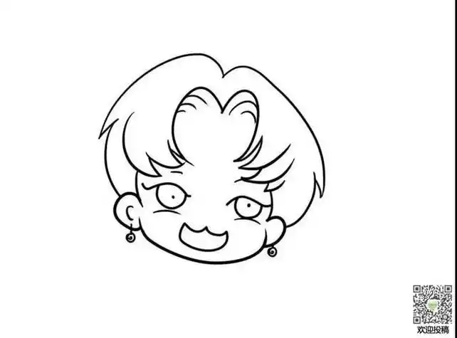 简笔画q版黄子韬