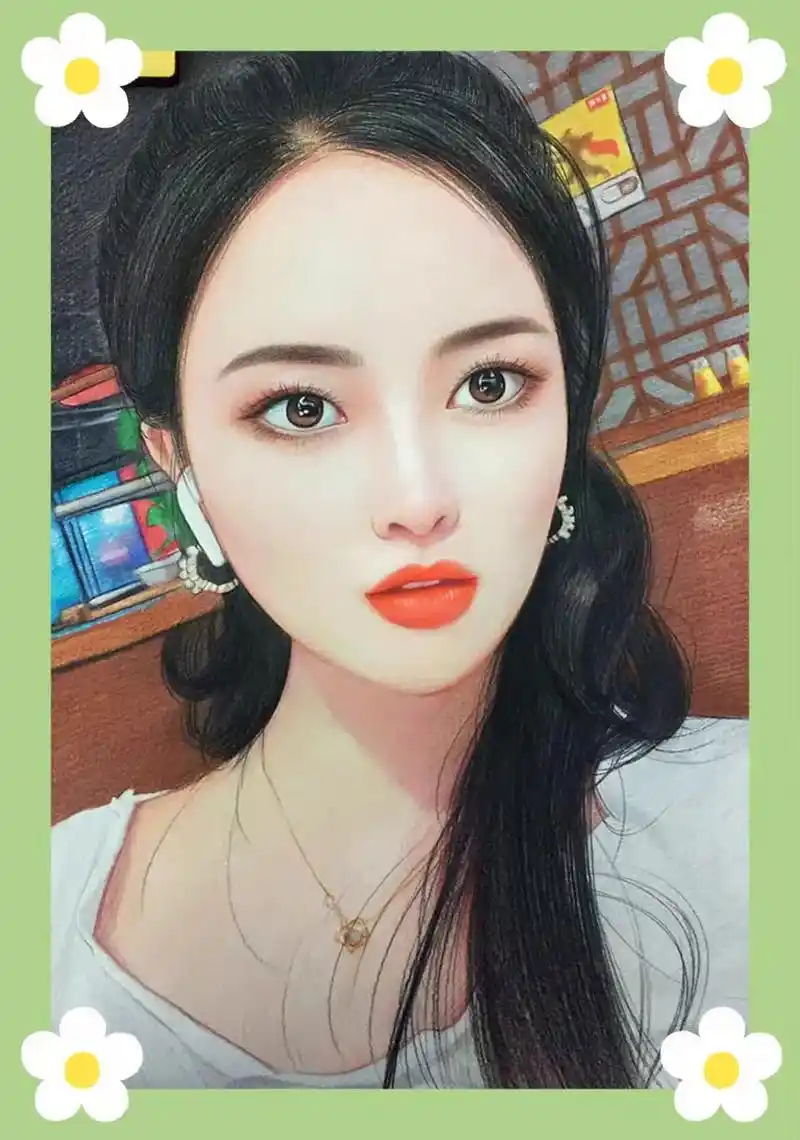 素描画像定制 手绘彩铅画 代画 肖像画 真人照片转手绘画 人 - 抖音