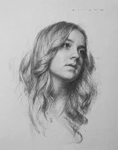 国外肖像画大神的素描,很值得一看!