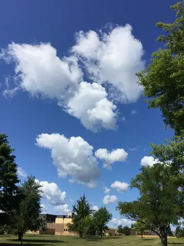 漫妙多变的云朵