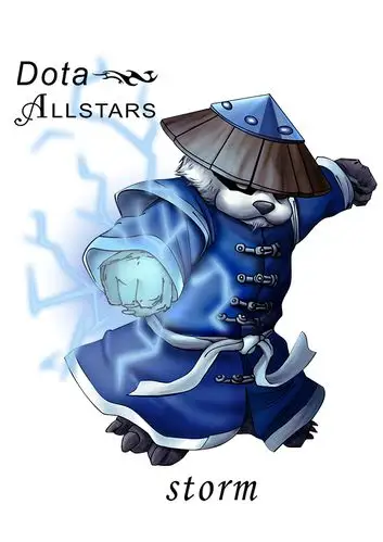 魔兽争霸dota系列文化衫图案之潮流蓝猫