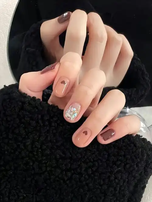 夏日限定美甲 高级耐看的小短甲推荐 短指甲也可以这么美适合上班族的